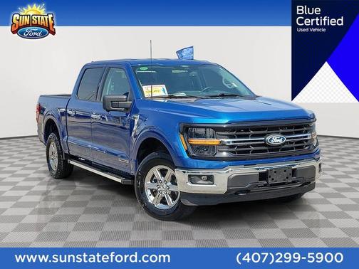 ATLAS BLUE METALLIC 2024 Ford F-150 XLT