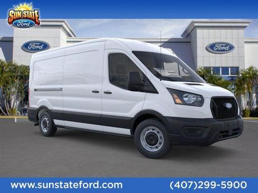 Oxford White 2026 Ford Transit-250 148 WB Medium Roof Cargo