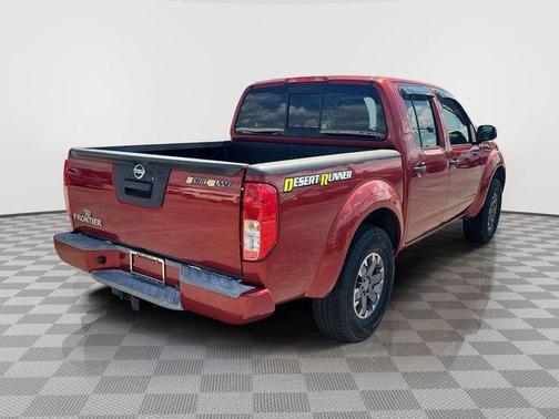 Lava Red 2015 Nissan Frontier Desert Runner
