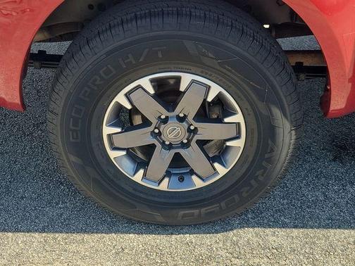 Lava Red 2015 Nissan Frontier Desert Runner