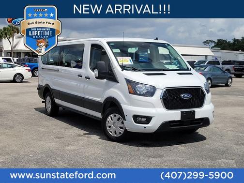 OXFORD WHITE 2024 Ford Transit-350 XLT