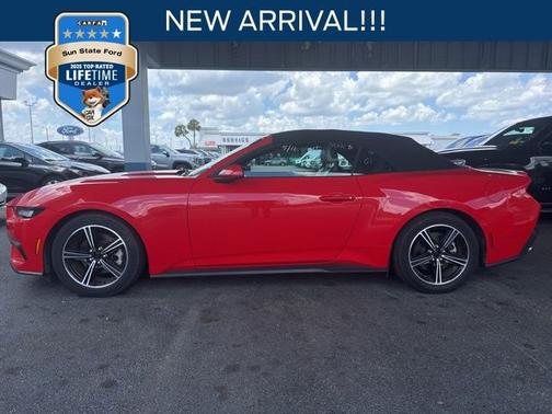 RACE RED 2024 Ford Mustang ECOBOOST PREMIUM