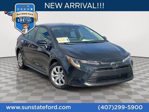 Midnight Black Metallic 2026 Toyota Corolla LE