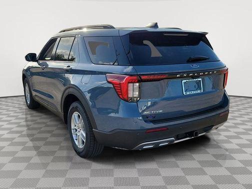 Vapor Blue Metallic 2026 Ford Explorer Active