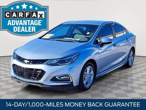 Arctic Blue Metallic 2017 Chevrolet Cruze LT