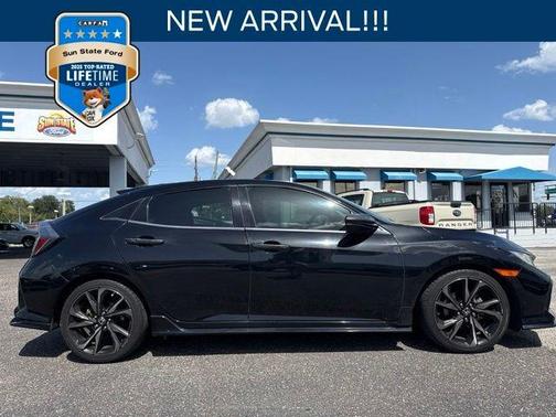 Crystal Black Pearl 2018 Honda Civic Sport