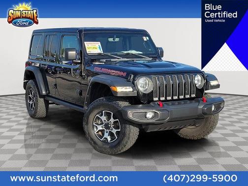 Black Clearcoat 2023 Jeep Wrangler RUBICON