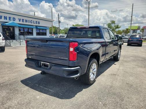Blue Metallic 2019 Chevrolet Silverado 1500 CUSTOM