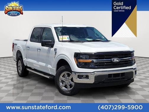 OXFORD WHITE 2025 Ford F-150 XLT