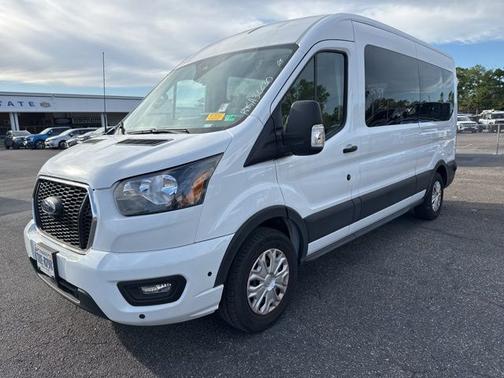OXFORD WHITE 2024 Ford Transit-350 XLT