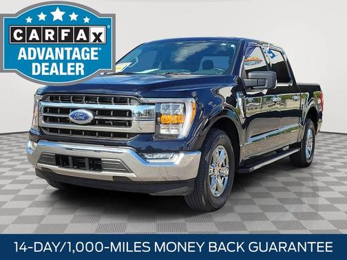 ANTIMATTER BLUE METALLIC 2021 Ford F-150 XLT