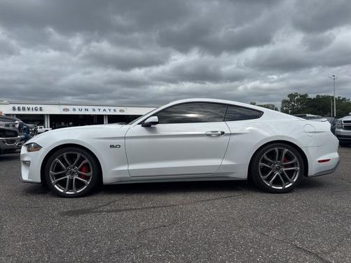 OXFORD WHITE 2019 Ford Mustang GT PREMIUM