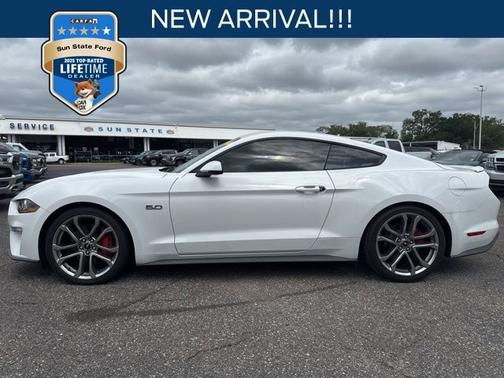 OXFORD WHITE 2019 Ford Mustang GT PREMIUM