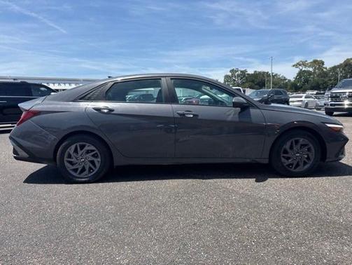 Amazon Gray 2025 Hyundai ELANTRA BLUE