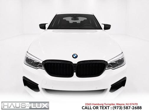 White 2017 BMW 540 xDrive