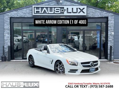White 2015 Mercedes-Benz SL-Class 2dr Roadster SL 550