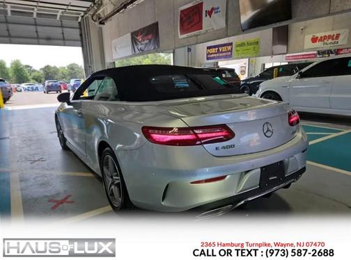 Silver 2018 Mercedes-Benz E-Class E 400 4MATIC