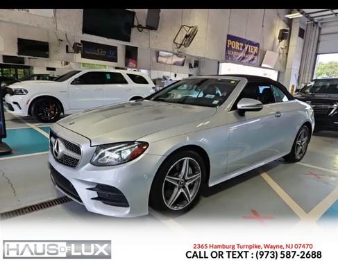 Silver 2018 Mercedes-Benz E-Class E 400 4MATIC