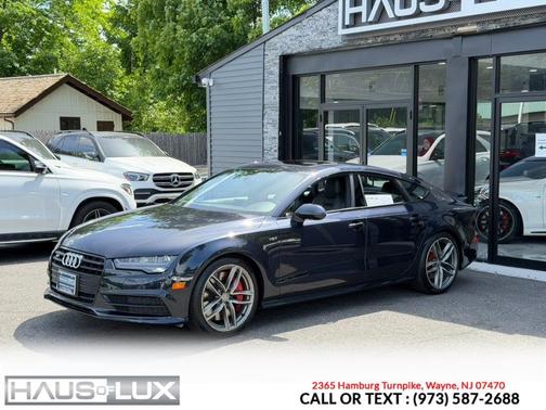 Blue 2017 Audi S7 4.0T Premium Plus