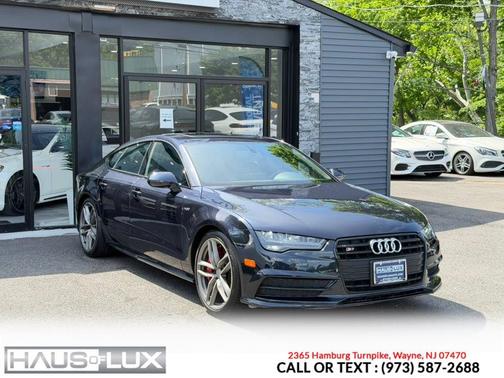 Blue 2017 Audi S7 4.0T Premium Plus