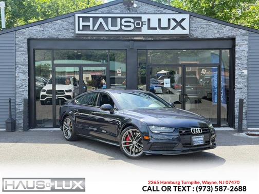 Blue 2017 Audi S7 4.0T Premium Plus