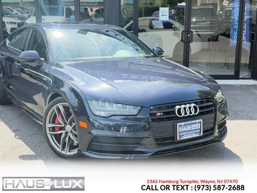 Blue 2017 Audi S7 4.0T Premium Plus