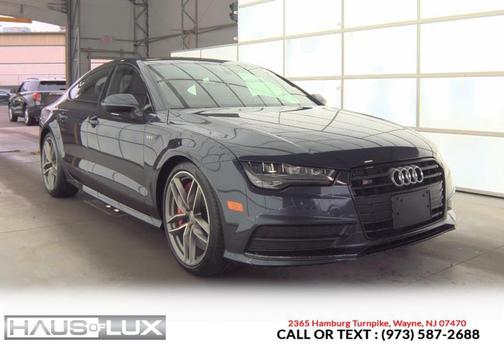 Blue 2017 Audi S7 4.0T Premium Plus