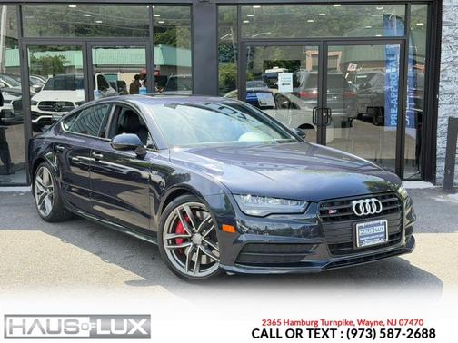 Blue 2017 Audi S7 4.0T Premium Plus