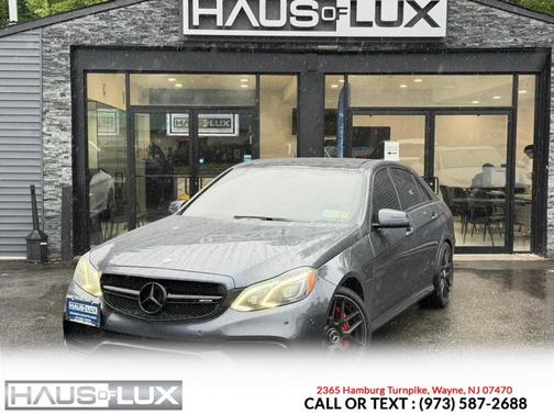 Steel Gray Metallic 2015 Mercedes-Benz E-Class E 63 AMG
