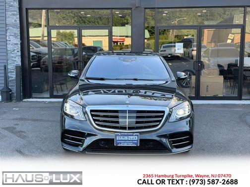 Black 2018 Mercedes-Benz S-Class 4MATIC