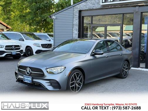 Matte Grey 2021 Mercedes-Benz E-Class 4MATIC