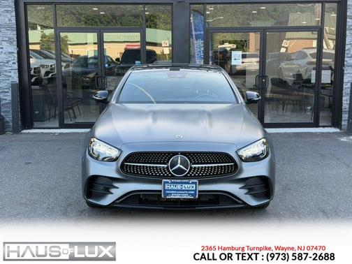 Matte Grey 2021 Mercedes-Benz E-Class 4MATIC