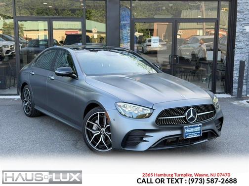 Matte Grey 2021 Mercedes-Benz E-Class 4MATIC