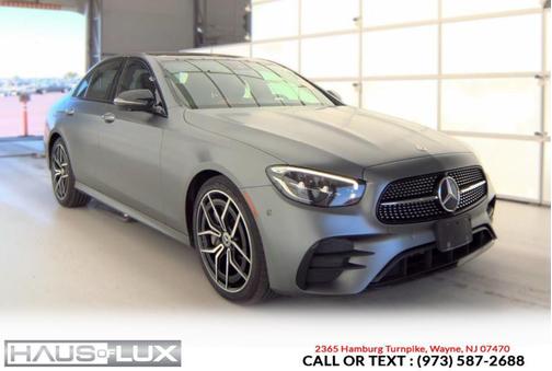 Matte Grey 2021 Mercedes-Benz E-Class 4MATIC
