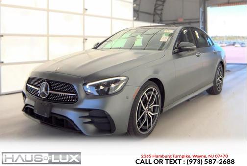 Matte Grey 2021 Mercedes-Benz E-Class 4MATIC