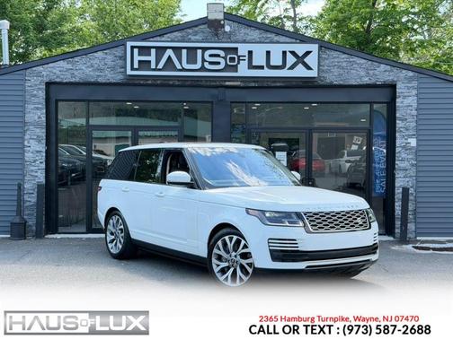 White 2019 Land Rover Range Rover 3.0L V6 Supercharged HSE