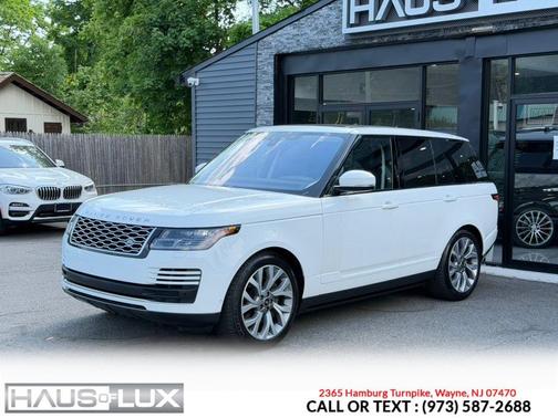 White 2019 Land Rover Range Rover 3.0L V6 Supercharged HSE