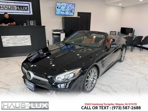 Black 2017 Mercedes-Benz SL 450 SL 450 Roadster