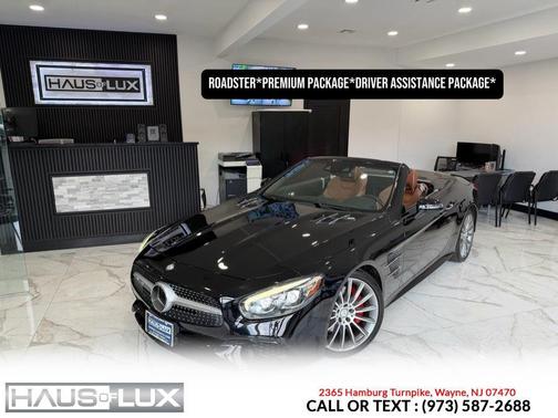 Black 2017 Mercedes-Benz SL 450 SL 450 Roadster