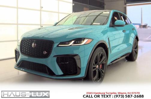 White 2021 Jaguar F-PACE SVR AWD