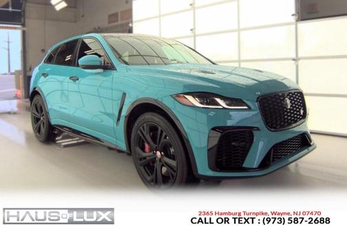 White 2021 Jaguar F-PACE SVR AWD