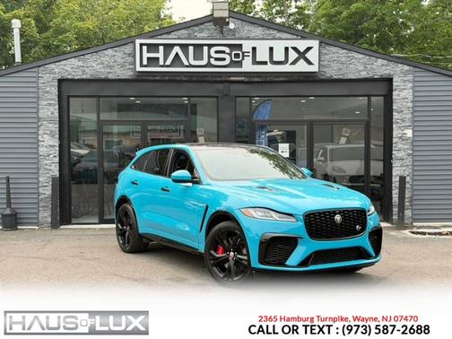 Fuji White 2021 Jaguar F-PACE SVR P550 AWD Automatic