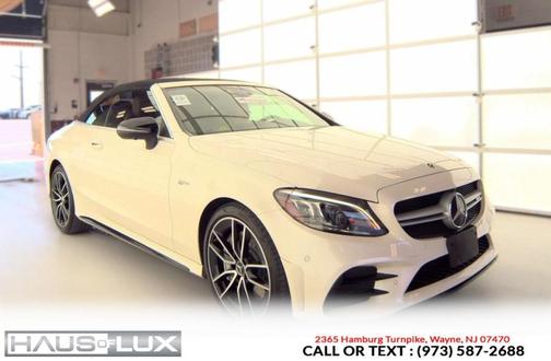 White 2020 Mercedes-Benz AMG C 43 4MATIC