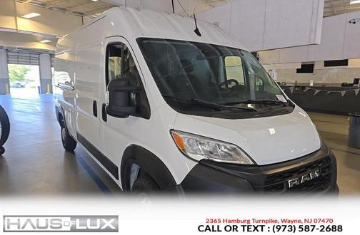 Bright White Clearcoat 2023 RAM ProMaster 2500 High Roof