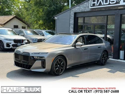 Oxide Grey Metallic 2023 BMW 760 i xDrive