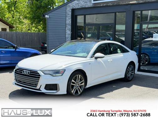 Ibis White 2019 Audi A6 55 Premium