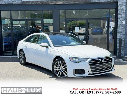 Ibis White 2019 Audi A6 55 Premium