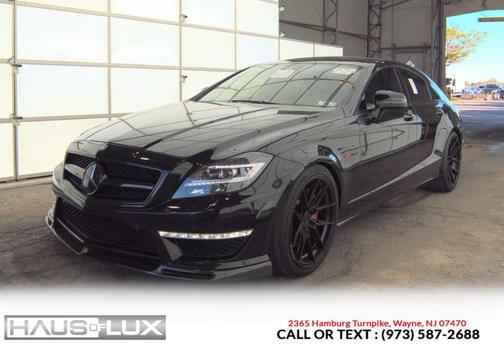 Black 2014 Mercedes-Benz CLS-Class S 4MATIC