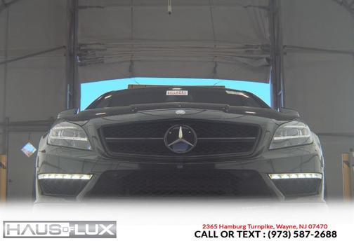 Black 2014 Mercedes-Benz CLS-Class S 4MATIC