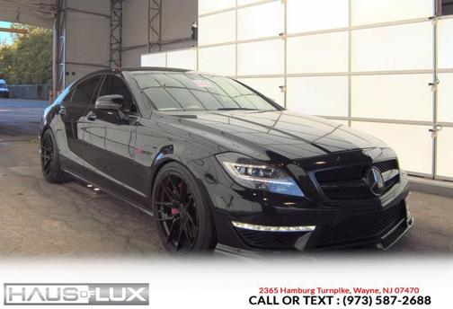 Black 2014 Mercedes-Benz CLS-Class S 4MATIC
